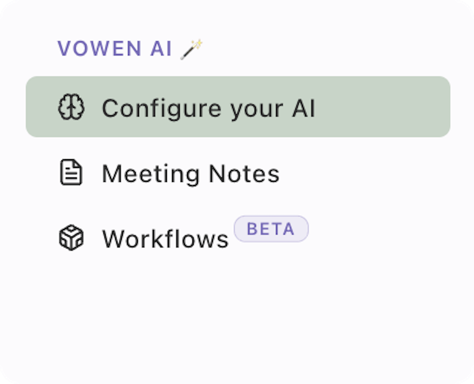 Connect Your AI interface